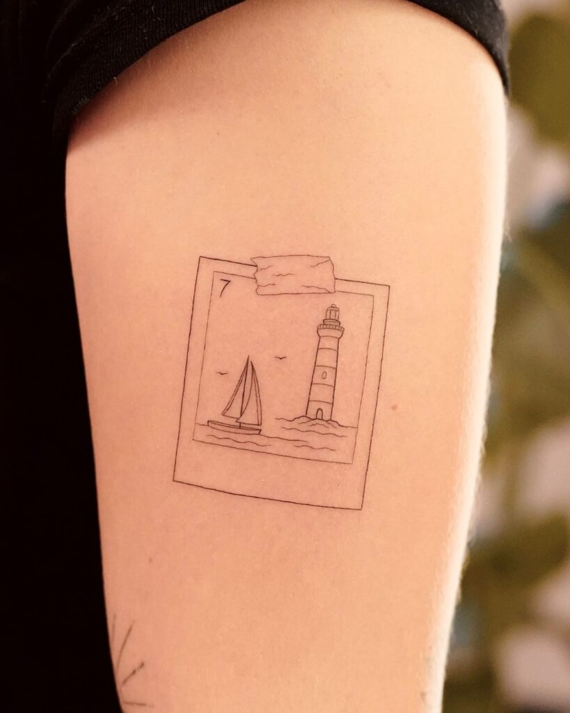 Feines Fineline Tattoo